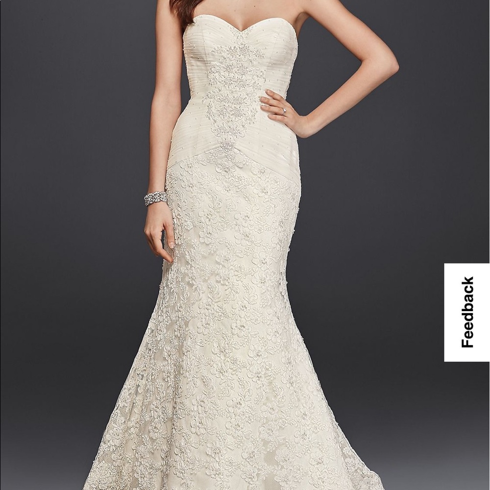 Wedding Dress. Size 2 petite